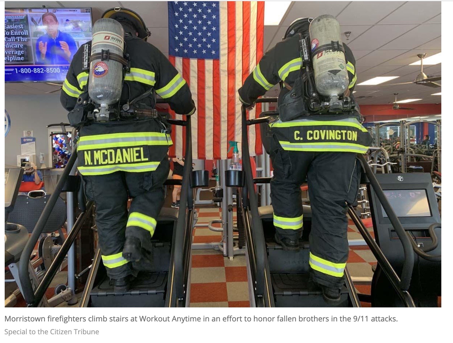 Morristown Hosts its Yearly 9/11 Memorial Stair Climb Challenge - Workout  Anytime