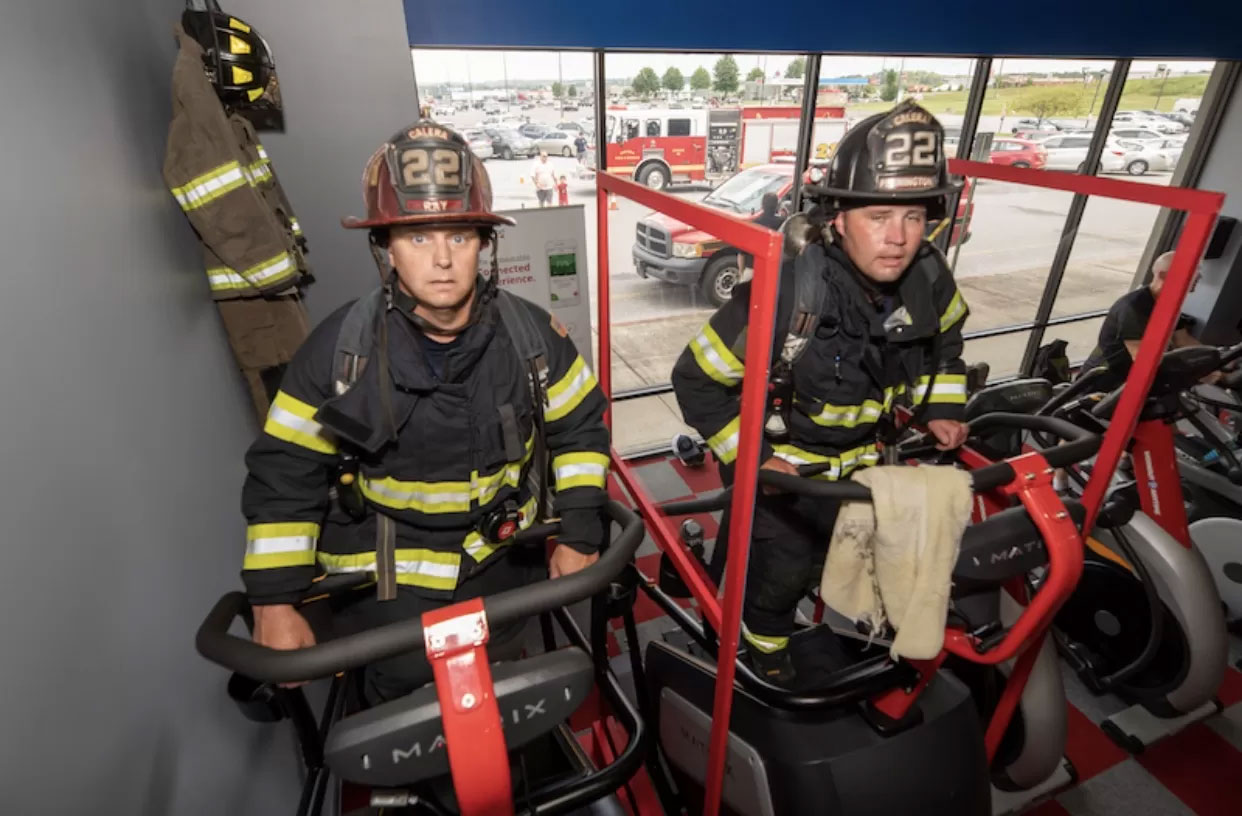 Calera hosts 9/11 Stair Climb Challenge