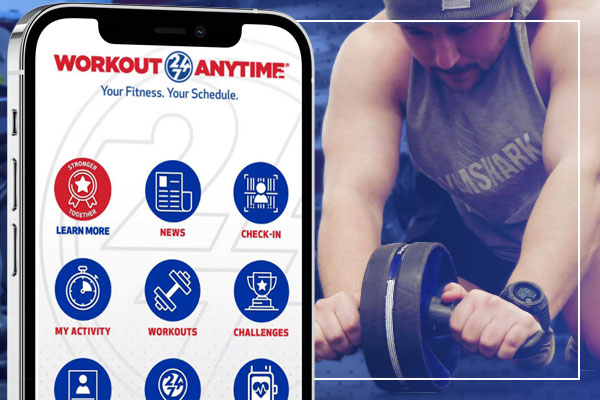 Workout Anytime App Upgrade for Fitness Challenges