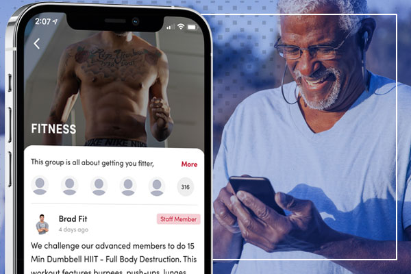 Workout Anytime App Upgrade for Fitness & Nutrition Groups